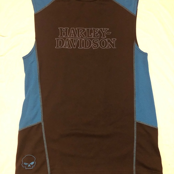 Harley Davidson sleeveless shirt - Picture 2 of 3